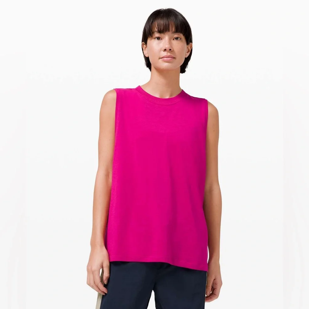 Lululemon All Yours Tank Top - Ripened Raspberry - Picture 1 of 16